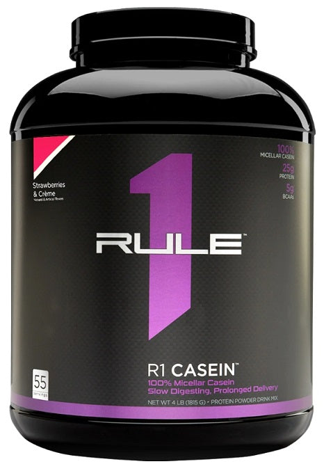 Rule One R1 Casein, Strawberries & Creme - 1815 grams - Default Title - Protein at MySupplementShop by Rule One