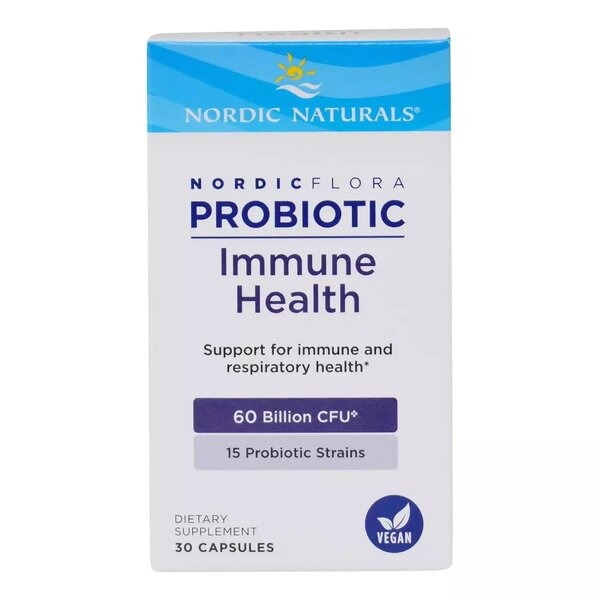Nordic Flora Probiotic Immune Health - 30 vcaps | High-Quality Bacterial Cultures | MySupplementShop.co.uk
