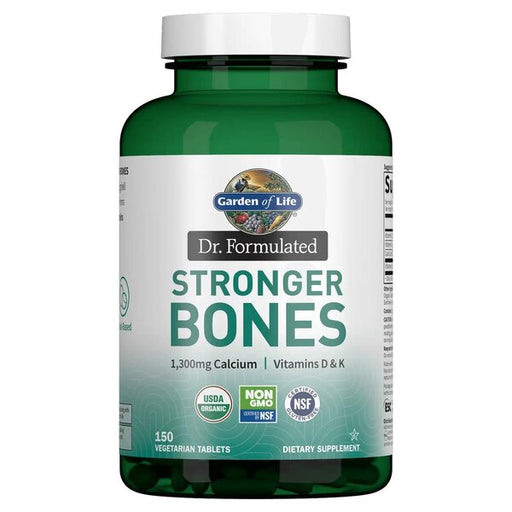 Garden of Life Dr. Formulated Stronger Bones - 150 vegetarian tabs | High-Quality Vitamins & Minerals | MySupplementShop.co.uk