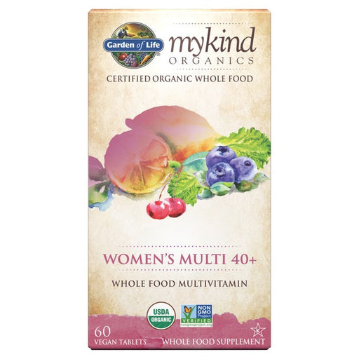 Garden of Life Mykind Organics Women's Multi 40+ - 60 vegan tabs | High-Quality Vitamins & Minerals | MySupplementShop.co.uk
