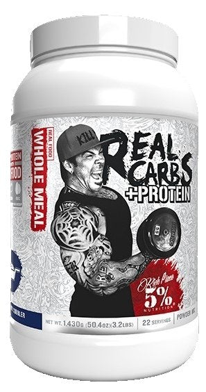5% Nutrition Real Carbs + Protein - Legendary Series, Birthday Cake - 1507 grams | High-Quality Weight Gainers & Carbs | MySupplementShop.co.uk