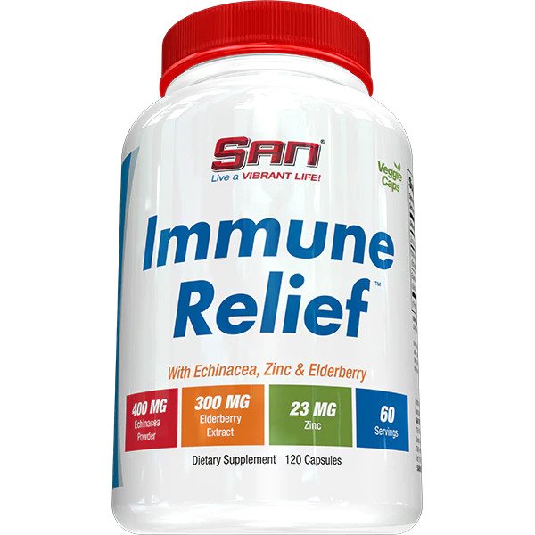 SAN Immune Relief - 120 caps - Default Title - Health and Wellbeing at MySupplementShop by SAN