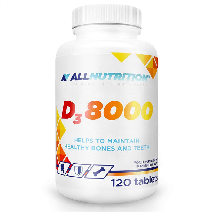 Allnutrition Vit D3 8000 - 120 tabs - Combination Multivitamins & Minerals at MySupplementShop by Allnutrition