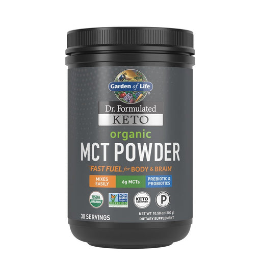 Garden of Life Dr Formulated Keto Organic MCT Powder - 300g | High-Quality Soils | MySupplementShop.co.uk