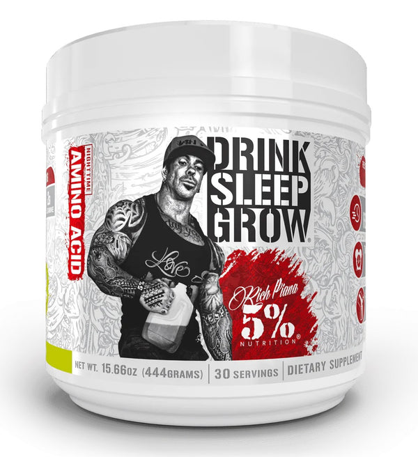 Drink Sleep Grow Night Time Amino Acid - Legendary Series, Lemon Lime - 444g by 5% Nutrition at MYSUPPLEMENTSHOP.co.uk